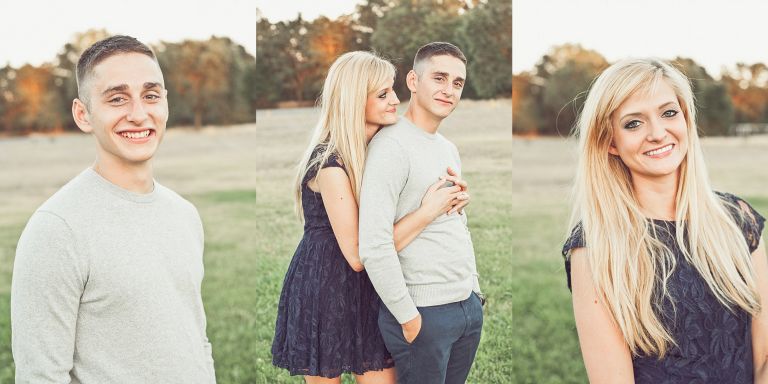 Engaged couple at Gibson Ranch, Sacramento