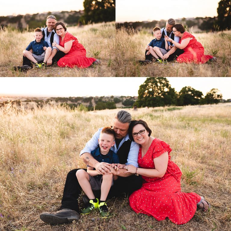 amy schuff photography family photo session in the hills